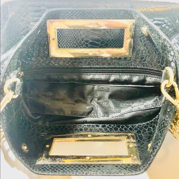 Michael Kors Python Clutch/Crossbody - Picture 8 of 9